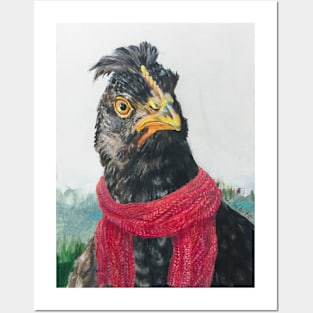 Tomatillo the Olive Egger Chicken, Holiday Style Posters and Art